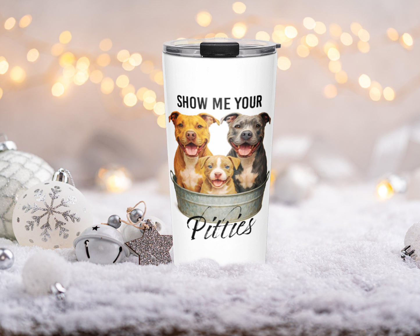Show Me Your Pitties,tapered stainless steel tumbler