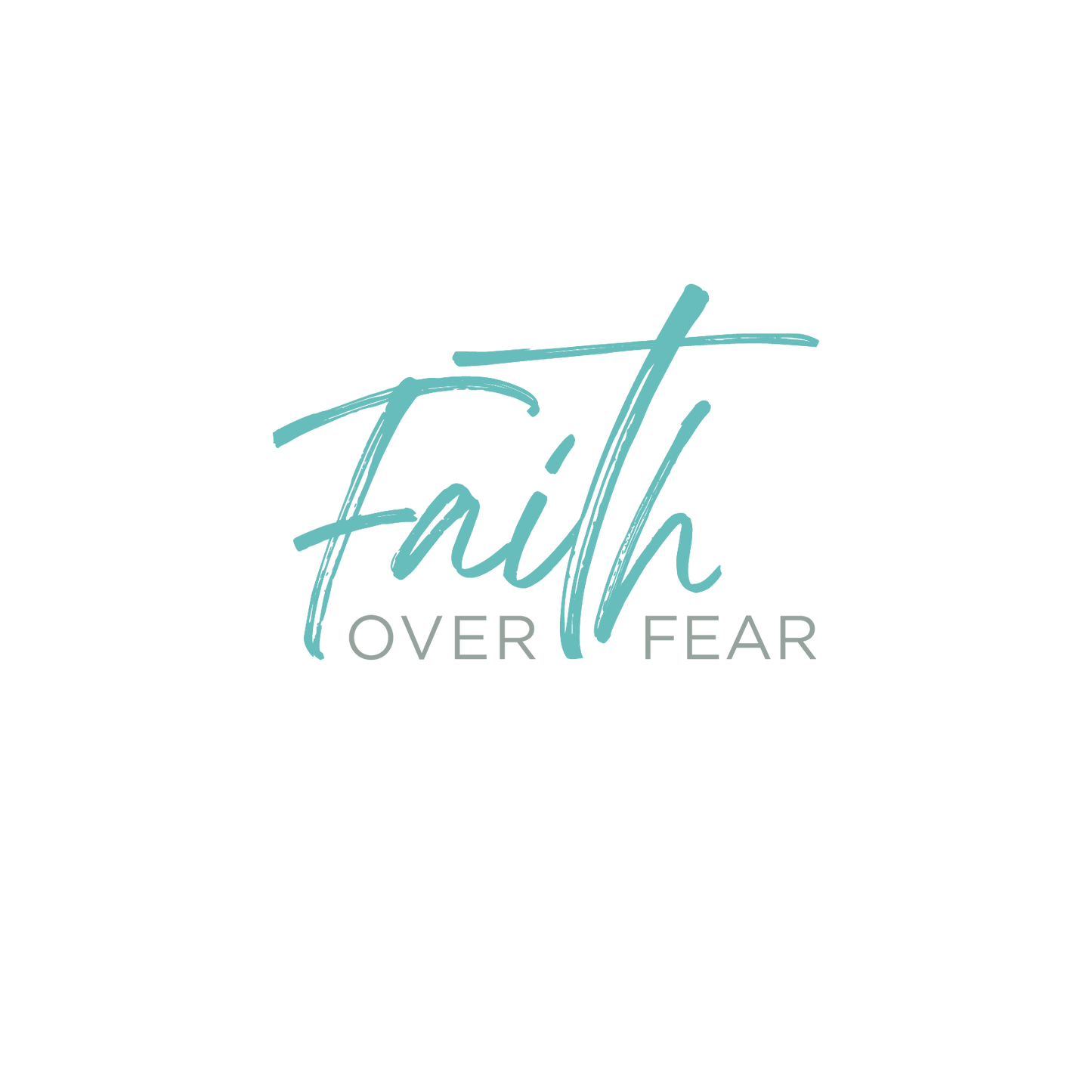 Faith Over Fear  | Bella + Canvas Women's Relaxed T-Shirt