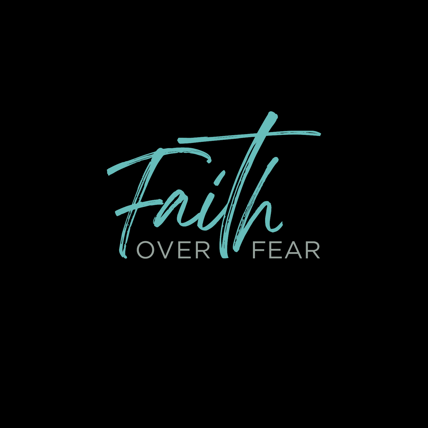 Faith Over Fear  | Bella + Canvas Women's Relaxed T-Shirt